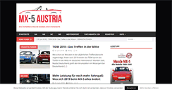 Desktop Screenshot of mx5-austria.com